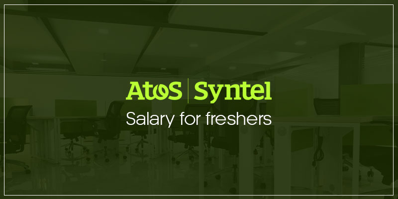 Atos Syntel Salary for Freshers